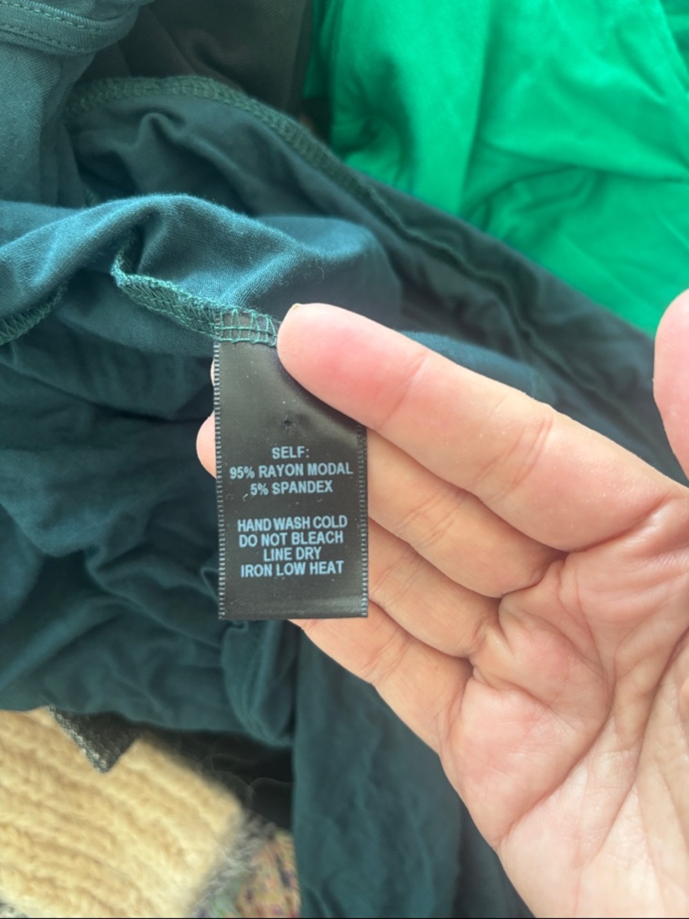 Lulu's dark green Size S Long Sleeve Dress - Picture 5 of 5